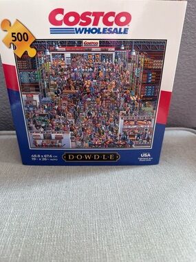 Costco Wholesale Dowdle 500-Piece Puzzle - Blue